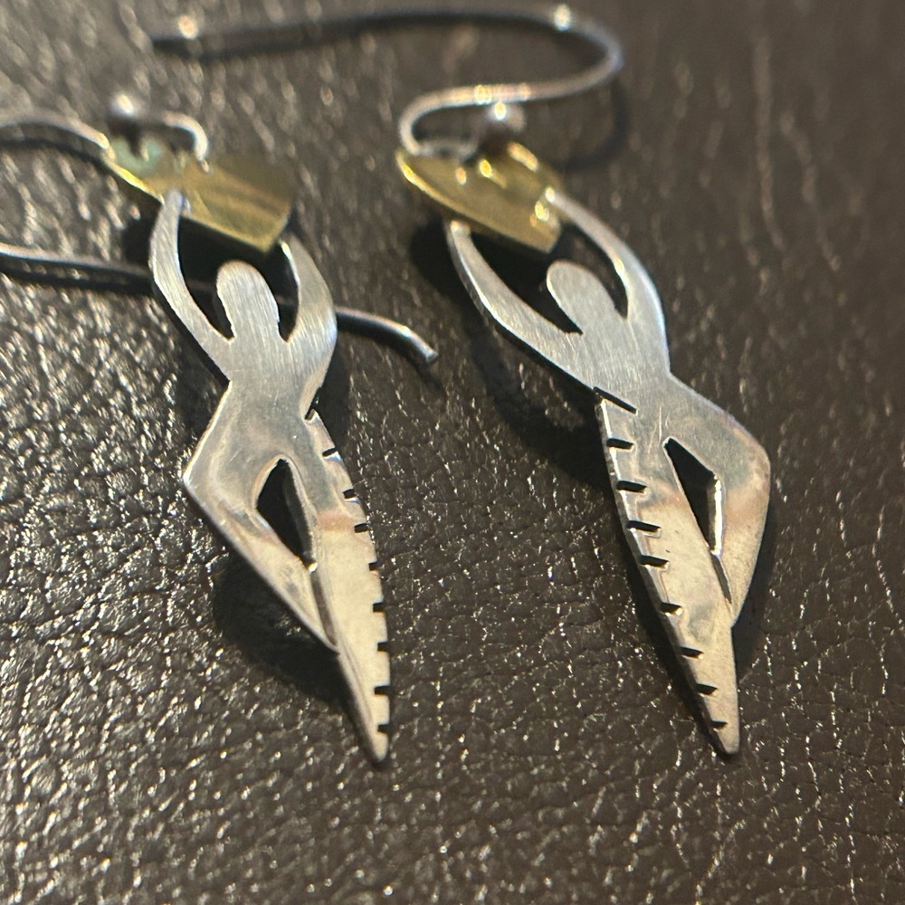 Sterling silver Far Fetched Earrings - Picture 2 of 8